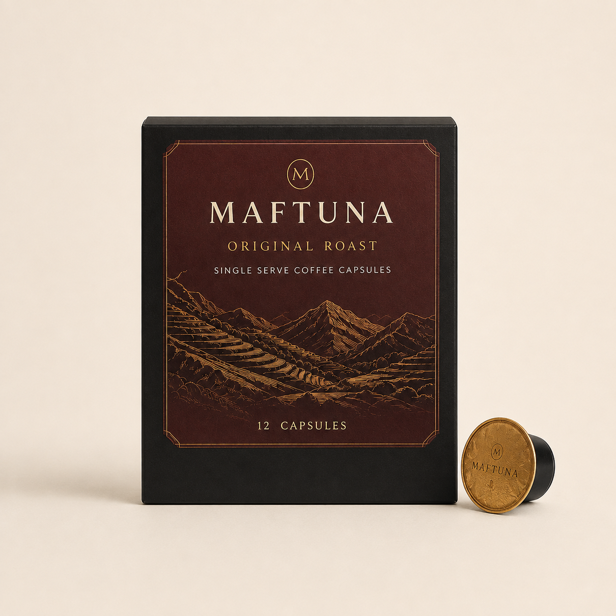12 Pack Single Serve Coffee Capsules